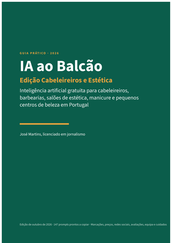 Capa da Edição Cabeleireiros e Estética